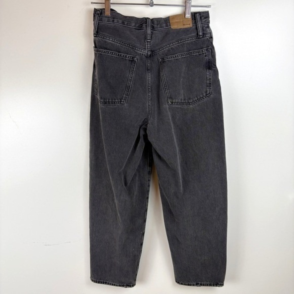 Madewell Balloon Jeans Charcoal Grey High Rise Size 26 - Picture 6 of 8